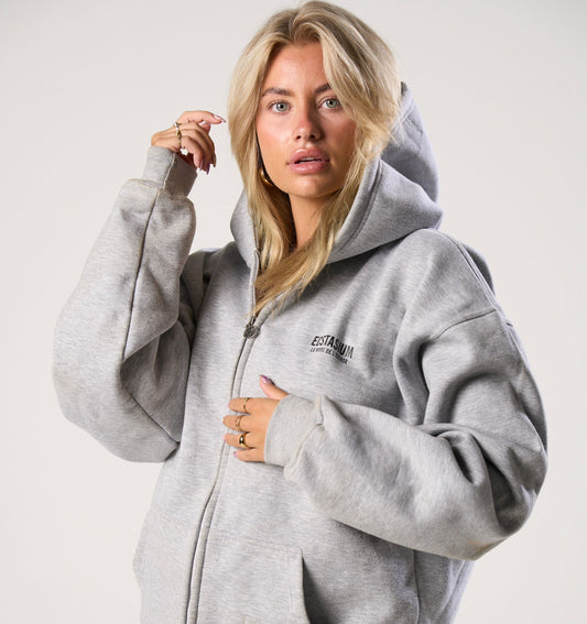 OVERSIZED VEST GREY | ELEVATE EUPHORIA